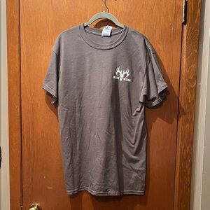 Buck Wear Gray Men's T-Shirt Ban Idiots America Pro 2A